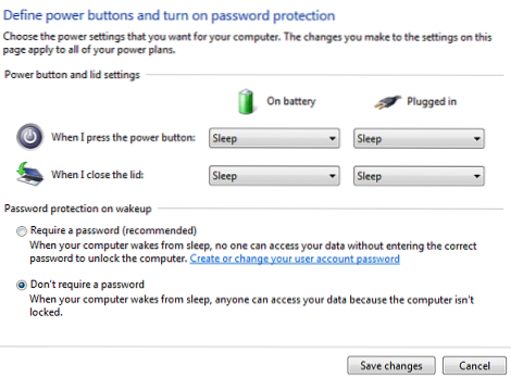 disable lock screen windows 7