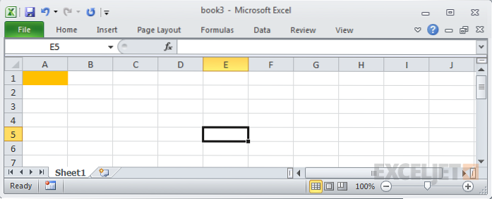 excel modello predefinito