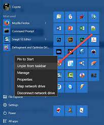 Datei-Explorer-Symbol fehlt in der Taskleiste