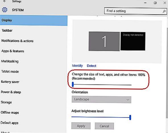 full screen mode windows 10