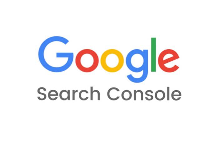 google search console