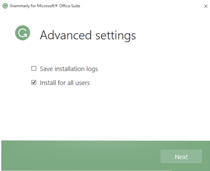 gramaticalmente para todos os usuários