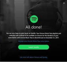 Groove Musik spotify
