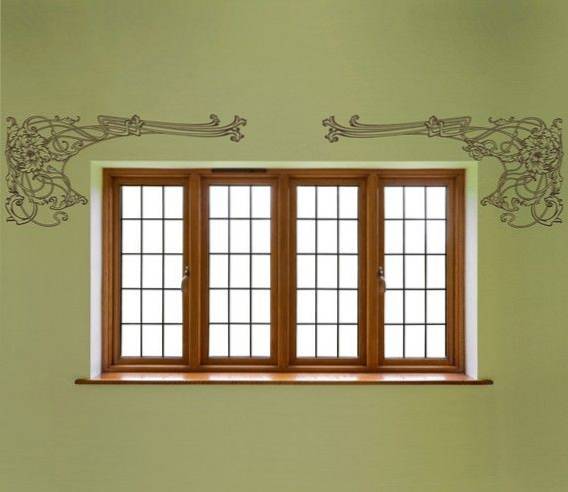 home window border