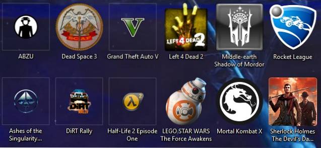 how to change game icons windows 10