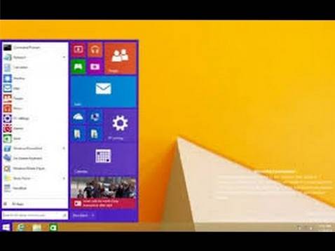 cum se schimbă meniul de pornire Windows 8 în clasic