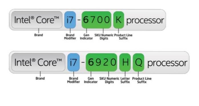 come controllare la generazione del processore nel laptop