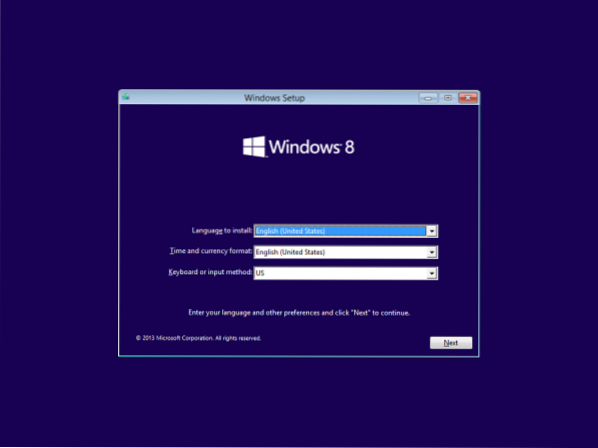 how to clean install windows 8.1 from usb