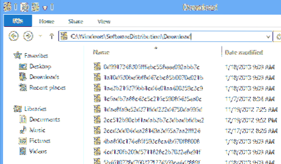 jak vymazat mezipaměť aktualizací systému Windows 7 -
