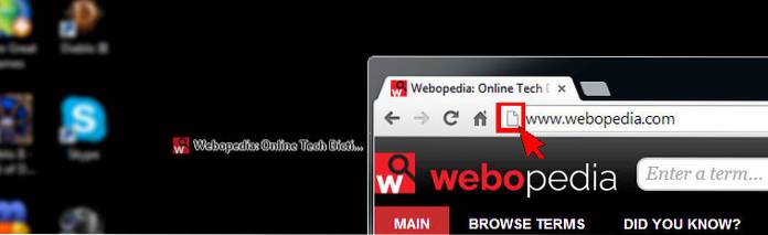 How To Create A Desktop Shortcut For A Website Naneedigital