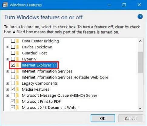 cum să ștergeți Windows 10 Explorer