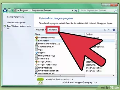 how to delete program from registry windows 10
