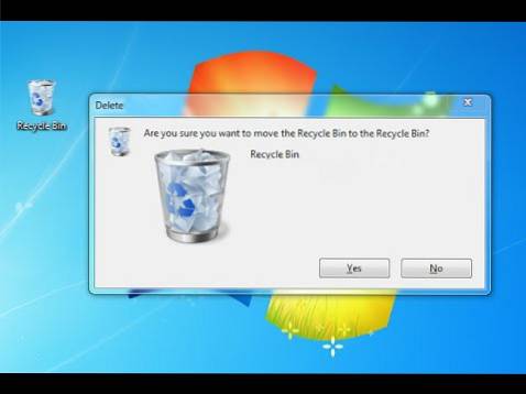 comment supprimer la corbeille