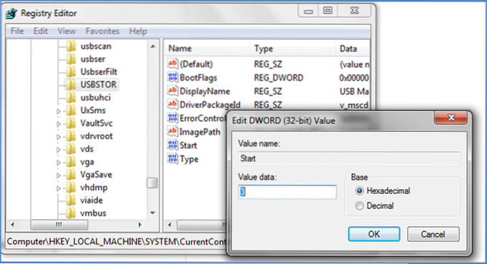 hoe u een USB-apparaat voor massaopslag in Windows 10 kunt inschakelen
