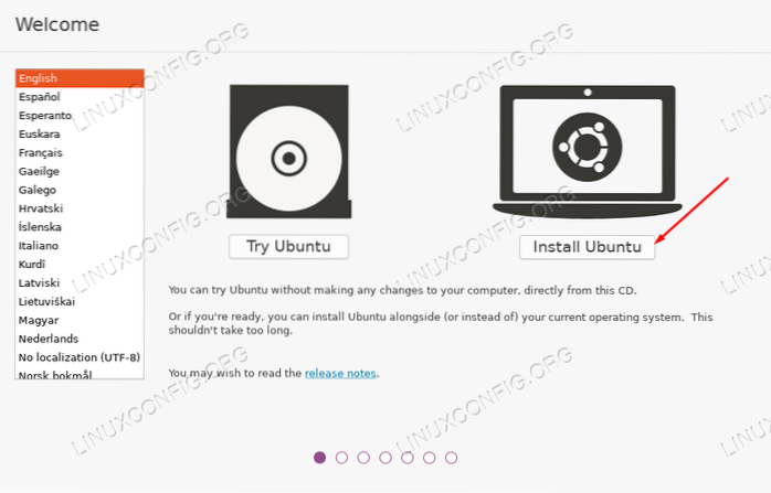 jak nainstalovat ubuntu vedle Windows 10