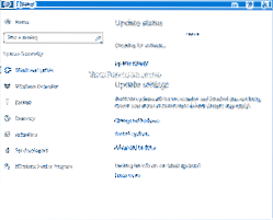jak instalovat aktualizace po stažení v systému Windows 10