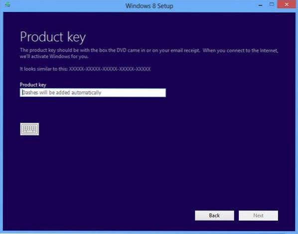 come installare il file ISO di Windows 8 senza dvd