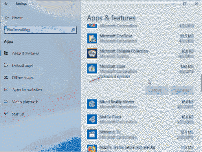 hoe de winkel-app opnieuw te installeren op Windows 10