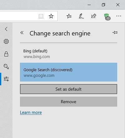 cum să eliminați bing de la marginea Microsoft