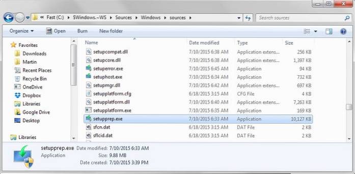 jak obnovit nástroj pro vytváření médií v systému Windows 10