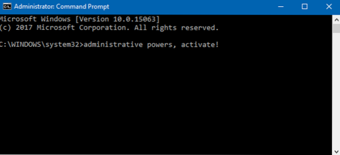 how to run command prompt as administrator windows 10