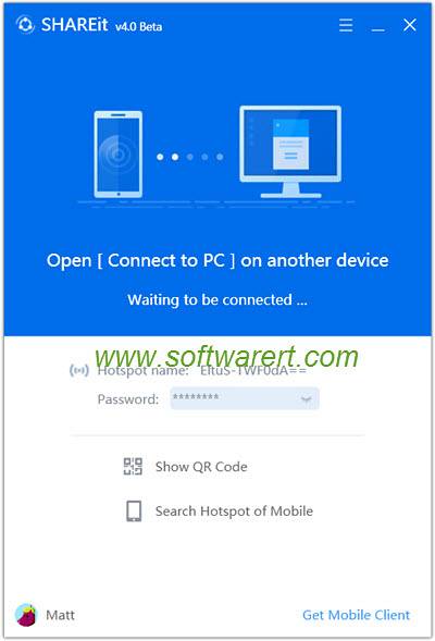 come inviare file al PC utilizzando shareit