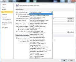 how to set word 2010 as default