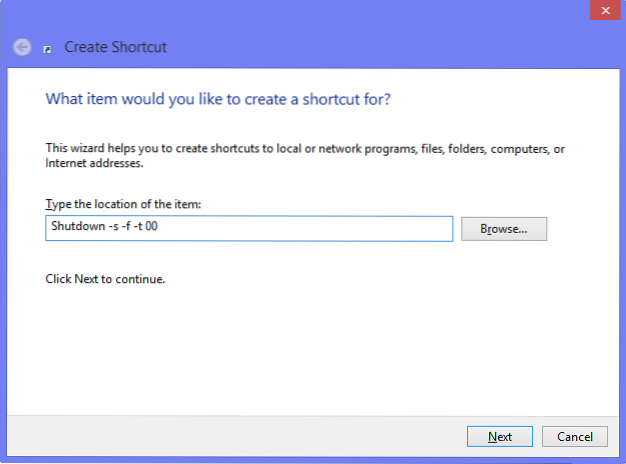 jak zamknąć system Windows 8 za pomocą klawiatury