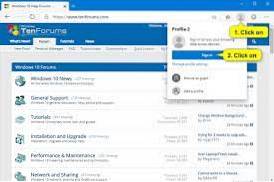 how to sign out of gmail on edge