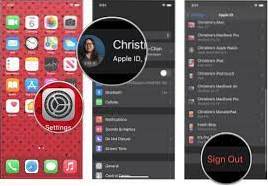 jak se odhlásit ze signálu na iphone
