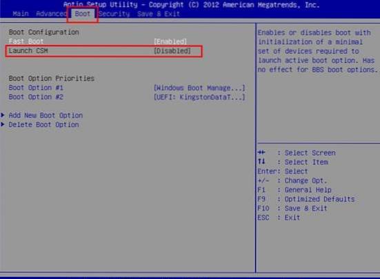 jak odinstalovat Windows 8 a nainstalovat Windows 7