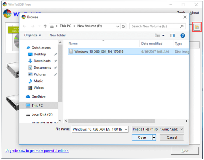 how to use win to usb