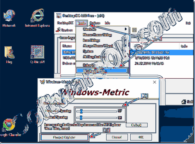 iconspacing windows 10