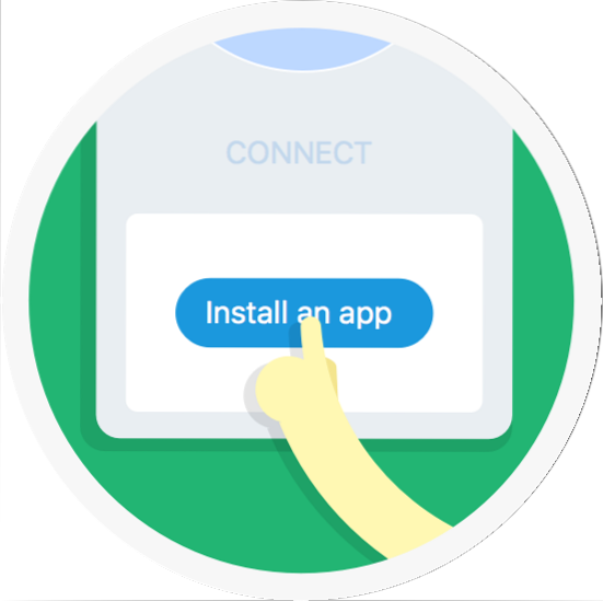 installer l'appli