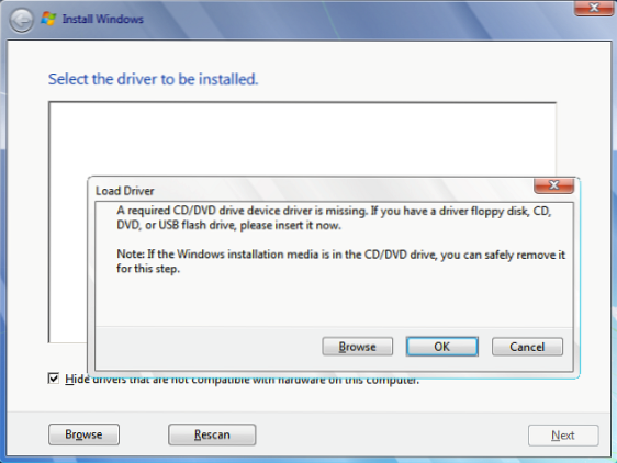 install windows 7 on usb drive