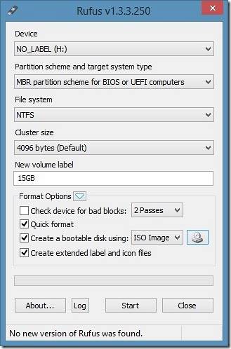 installer windows 8.1 à partir d'une clé USB amorçable