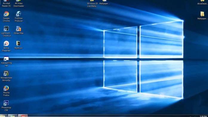 live wallpaper windows 10