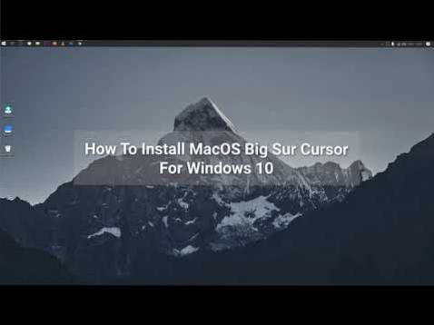 macos stor markör för Windows 10