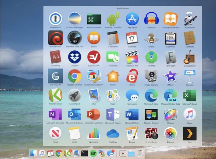 macos dokovací složky