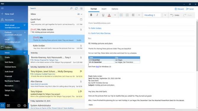 post og kalender app windows 10 nedlasting