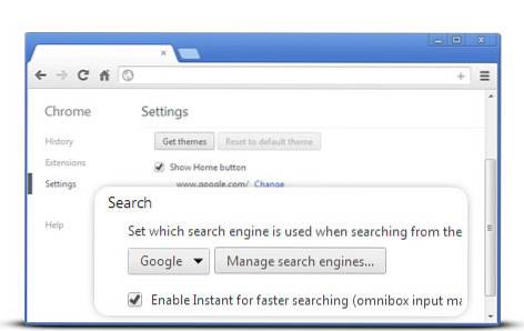 make google default search engine
