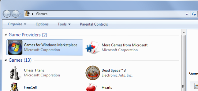 jocuri Microsoft pentru Windows 7