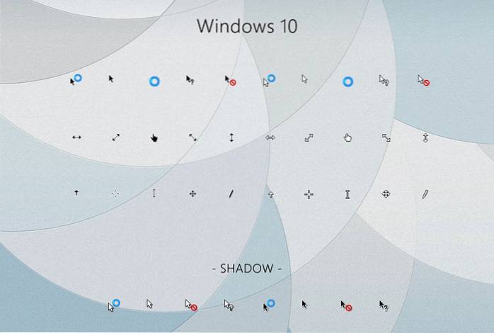 cursor minimalist windows 10