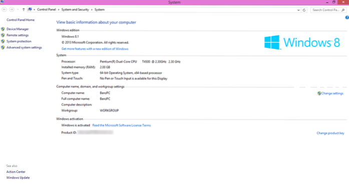 Mindest-RAM für 64-Bit-Windows 8 erforderlich