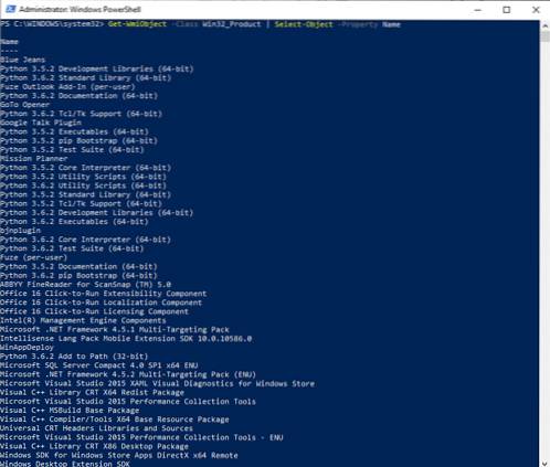 odebrat Microsoft to-do Powershell