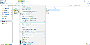 ta bort skanning med Windows Defender från snabbmenyn