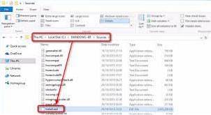 exécuter le fichier esd dans Windows 10