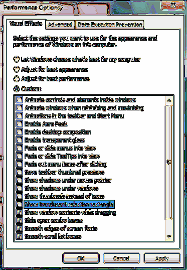 script pentru a accelera Windows 7