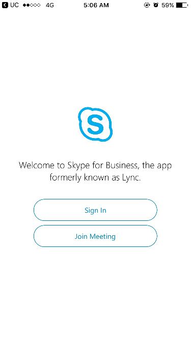 skype til forretningsgæsteadgang