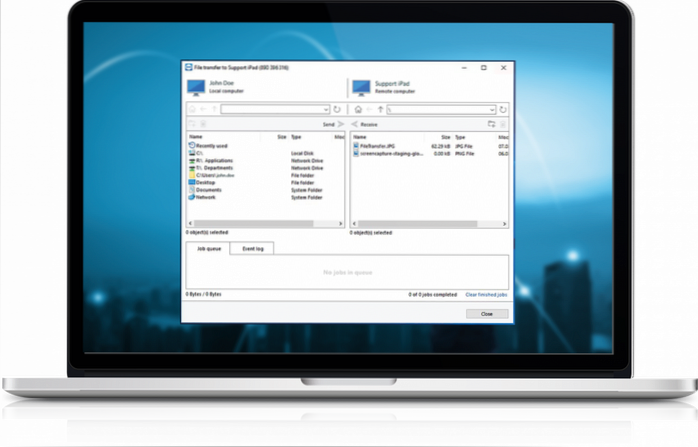 teamviewer large file transfer